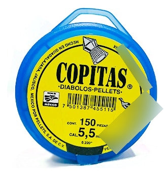 Diábolo Copita Pellets Cal 5.5 Mágnum 150 Pzas