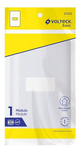 Placa 1 Módulo De Abs, Blanca, Volteck Basic