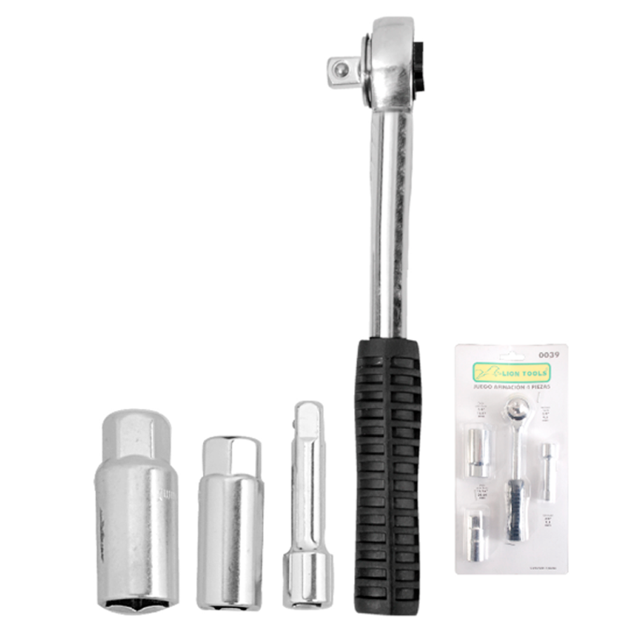 Juego de afinacion mango ridigo 4 piezas