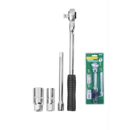 Juego de afinacion mango articulado 4 piezas