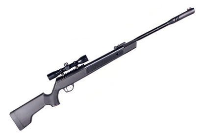 Rifle Magnun Nitropiston Domain 1000 Fts Mira 4x32 Cal 5.5 Negro 5.5 Mm