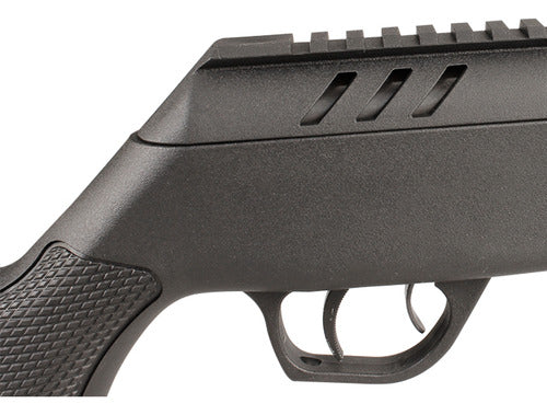 Rifle Magnun Nitropiston Domain 1000 Fts Cal 5.5 Amunition Negro 5.5 Mm