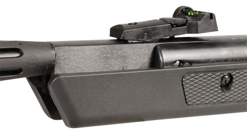 Rifle Magnun Nitropiston Domain 1000 Fts Cal 5.5 Amunition Negro 5.5 Mm