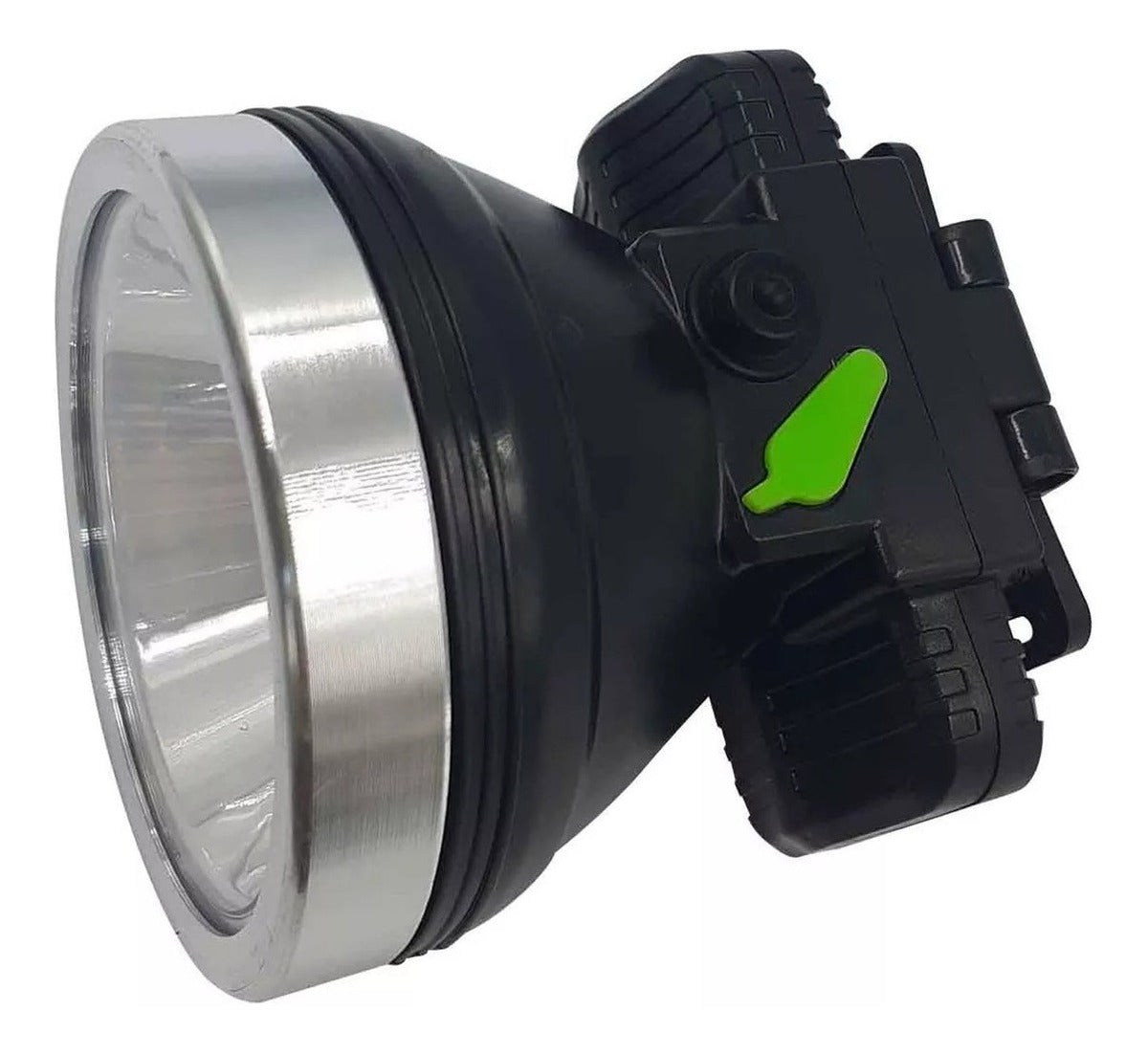 Linterna Led Recargable Cabeza Minero 5w 460lm Lion Tools Color de la linterna negr0 Color de la luz Blanca