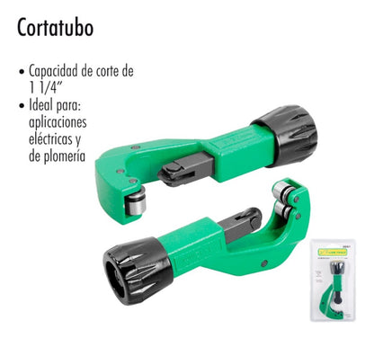 Cortador Tubo Capacidad De Corte 1-1/4' (32 Mm)