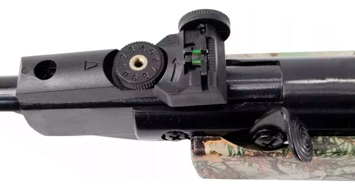 Rifle Deportivo Hunt-down Camaleón Cal 5.5 Mm 650fts  Verde Musgo 1397 Mm