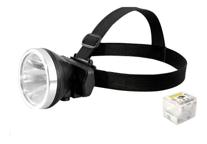 Linterna Led Recargable Cabeza Minero 5w 460lm Lion Tools Color de la linterna negr0 Color de la luz Blanca