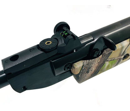 Rifle Deportivo Hunt-down Camaleón Cal 5.5 Mm 650fts  Verde Musgo 1397 Mm