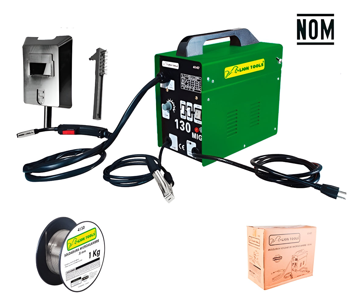 Maquina De Soldar Soldadora Micro Alambre 130 Amp
