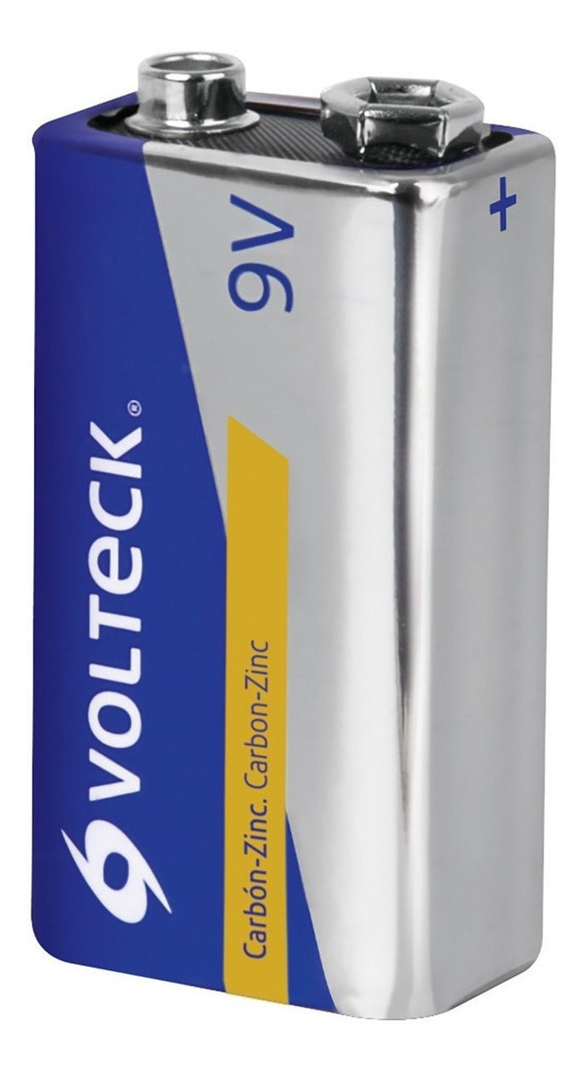 Pila Zinc-carbón 9v Volteck 46312