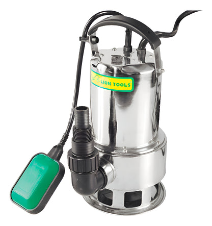 Bomba Electrica 1hp Sumergible 750w Agua Limpia/sucia Gris