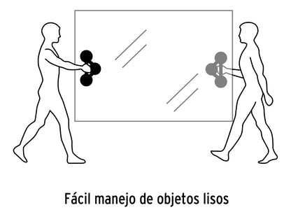 Ventosa Para Vidrio 3 Copas Pretul 28028