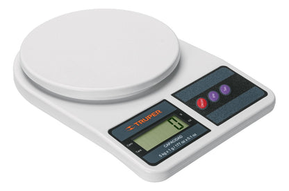 Báscula Digital Para Cocina, 5kg Truper BASE-5EP Capacidad máxima 5 kg