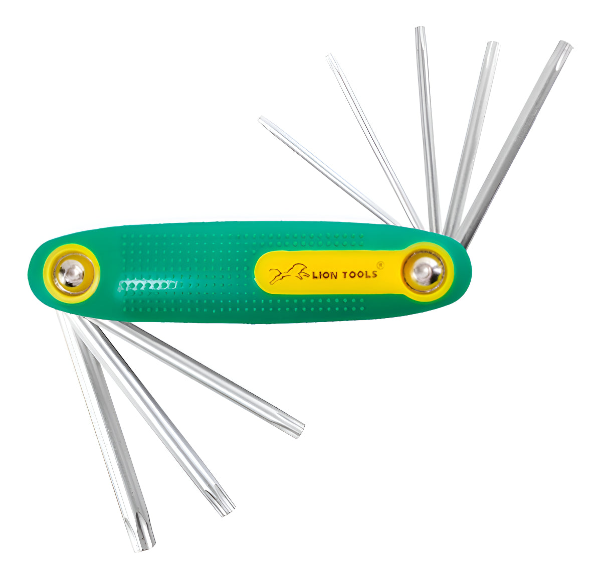 Juego De Llaves Torx, 8 Piezas Tipo Navaja Verde Oscuro