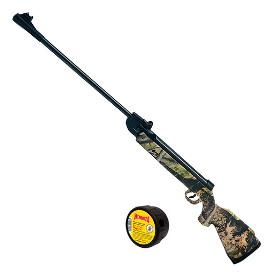 Rifle Deportivo Hunt-down Camaleón Cal 5.5 Mm 650fts  Verde Musgo 1397 Mm
