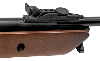Rifle Quetzalcoatl Nitropiston Madera Barniz 5.5mm Mendoza 55 Mm