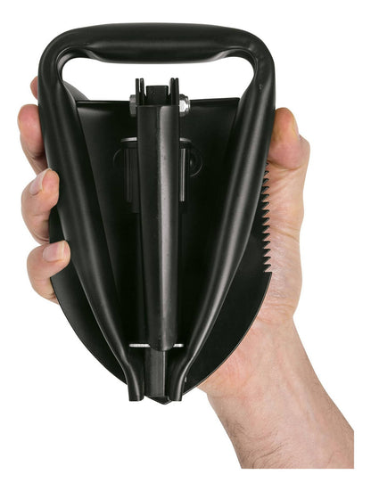 Pala Plegable De Acero, Multifunción, 18'', Truper Ple-18 Color Negro