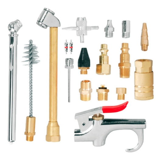 Accesorios Neumaticos De Aire Para Compresor Juego 18 Pzs