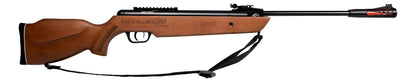 Rifle Quetzalcoatl Nitropiston Madera Barniz 5.5mm Mendoza 55 Mm