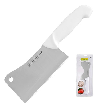 Cuchillo Cleaver Profesional 6  152mm Acero Inoxdable  Blanco
