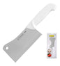 Cuchillo Cleaver Profesional 6  152mm Acero Inoxdable  Blanco
