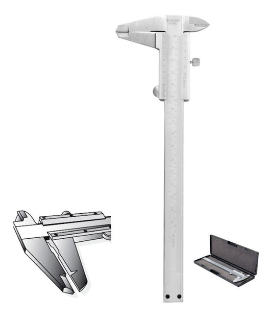 Calibrador Analogo Vernier 6 Pie Rey Acero Inox