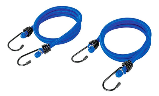 Tensores Elásticos 90cm 4piezas Gancho Acero Con Protectores